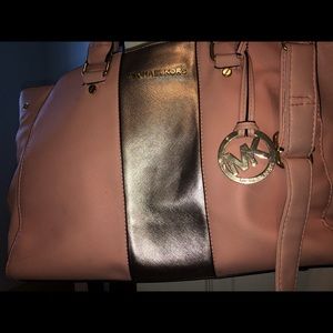 Pink MK crossbody